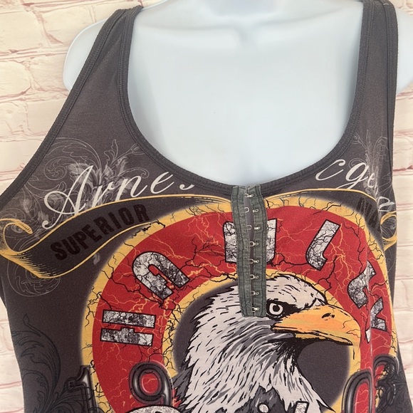 Sheilay black tank top size 4XL - Picture 3 of 8